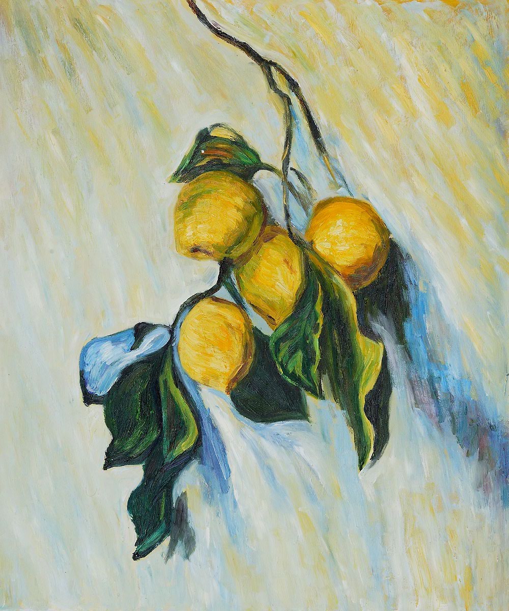 Branch from a Lemon Tree by Claude Monet